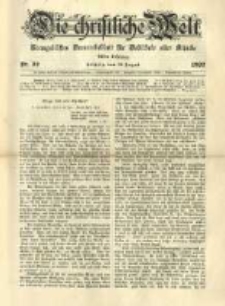 Die Christliche Welt: evangelisches Gemeindeblatt für Gebildete aller Stände. 1897.08.12 Jg.11 Nr.32