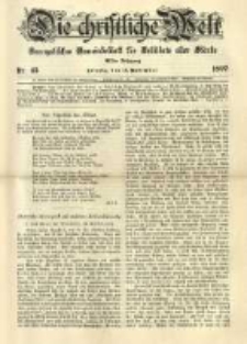 Die Christliche Welt: evangelisches Gemeindeblatt für Gebildete aller Stände. 1897.11.11 Jg.11 Nr.45