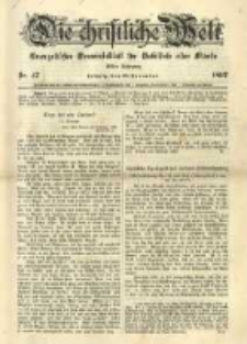 Die Christliche Welt: evangelisches Gemeindeblatt für Gebildete aller Stände. 1897.11.25 Jg.11 Nr.47