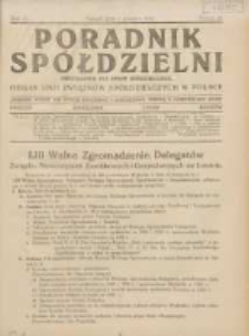 Poradnik Sp&oacute;łdzielni: dwutygodnik dla spraw sp&oacute;łdzielczych: organ Unji Związk&oacute;w Sp&oacute;łdzielczych w Polsce 1933.12.01 R.40 Nr23