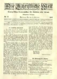 Die Christliche Welt: evangelisches Gemeindeblatt für Gebildete aller Stände. 1904.02.18 Jg.18 Nr.8