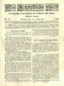 Die Christliche Welt: evangelisches Gemeindeblatt für Gebildete aller Stände. 1904.09.22 Jg.18 Nr.39