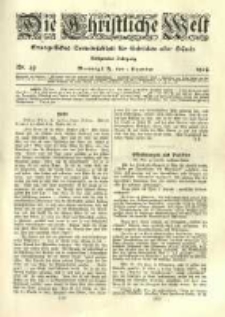 Die Christliche Welt: evangelisches Gemeindeblatt für Gebildete aller Stände. 1904.12.01 Jg.18 Nr.49