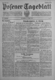 Posener Tageblatt 1935.04.13 Jg.74 Nr87