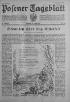 Posener Tageblatt 1935.04.21 Jg.74 Nr93