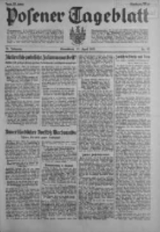 Posener Tageblatt 1935.04.27 Jg.74 Nr97