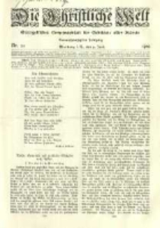 Die Christliche Welt: evangelisches Gemeindeblatt für Gebildete aller Stände. 1910.06.09 Jg.24 Nr.23
