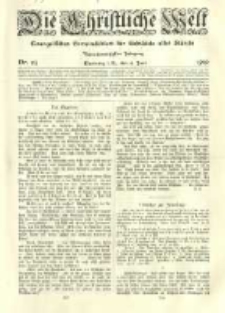 Die Christliche Welt: evangelisches Gemeindeblatt für Gebildete aller Stände. 1910.06.16 Jg.24 Nr.24