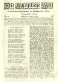 Die Christliche Welt: evangelisches Gemeindeblatt für Gebildete aller Stände. 1910.06.23 Jg.24 Nr.25