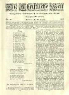 Die Christliche Welt: evangelisches Gemeindeblatt für Gebildete aller Stände. 1910.07.28 Jg.24 Nr.30
