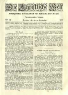 Die Christliche Welt: evangelisches Gemeindeblatt für Gebildete aller Stände. 1910.09.29 Jg.24 Nr.39