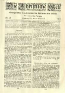 Die Christliche Welt: evangelisches Gemeindeblatt für Gebildete aller Stände. 1910.11.17 Jg.24 Nr.46