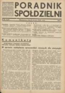 Poradnik Spółdzielni: organ Związku Spółdzielni Rolniczych i Zarobkowo-Gospodarczych Rzczpl.Polskiej: dwutygodnik dla spółdzielni kredytowych 1937.03.05 R.44 Nr5