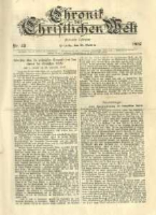 Chronik der christlichen Welt. 1897.10.28 Jg.7 Nr.43