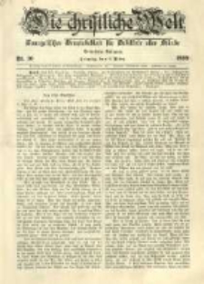 Die Christliche Welt: evangelisches Gemeindeblatt für Gebildete aller Stände. 1899.03.09 Jg.13 Nr.10