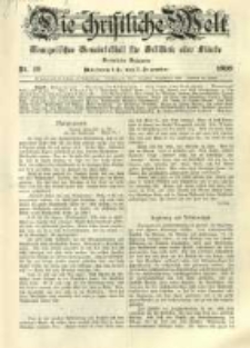 Die Christliche Welt: evangelisches Gemeindeblatt für Gebildete aller Stände. 1899.12.07 Jg.13 Nr.49