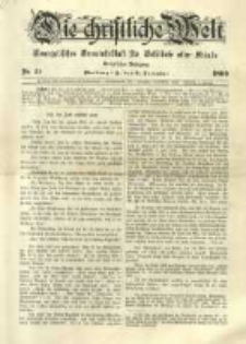 Die Christliche Welt: evangelisches Gemeindeblatt für Gebildete aller Stände. 1899.12.21 Jg.13 Nr.51