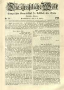 Die Christliche Welt: evangelisches Gemeindeblatt für Gebildete aller Stände. 1899.12.14 Jg.13 Nr.50