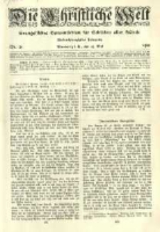 Die Christliche Welt: evangelisches Gemeindeblatt für Gebildete aller Stände. 1911.05.25 Jg.25 Nr.21