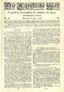 Die Christliche Welt: evangelisches Gemeindeblatt für Gebildete aller Stände. 1911.07.27 Jg.25 Nr.30