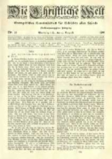 Die Christliche Welt: evangelisches Gemeindeblatt für Gebildete aller Stände. 1911.08.17 Jg.25 Nr.33
