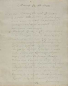 Z Warszawy 27.03.1780