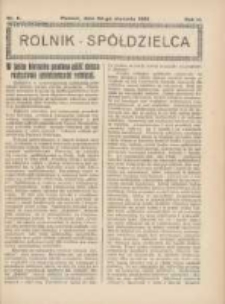 Rolnik-Spółdzielca 1926.01.24 R.3 Nr2