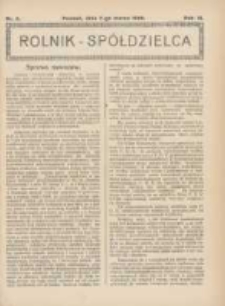 Rolnik-Spółdzielca 1926.03.07 R.3 Nr5