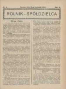 Rolnik-Spółdzielca 1926.04.18 R.3 Nr8