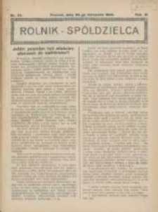 Rolnik-Spółdzielca 1926.11.28 R.3 Nr24