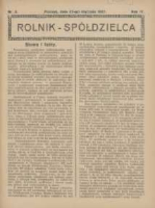 Rolnik-Spółdzielca 1927.01.23 R.4 Nr2