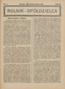 Rolnik-Sp&oacute;łdzielca 1927.02.20 R.4 Nr4
