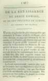 Archives littéraires de l'Europe: ou mélanges de littérature, d'histoire et de philosophie par une société de gens de lettres. Suivis d'une Gazette littéraire universelle. 1805 T.6 No.18