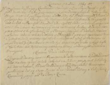 Excerpt z listów z Kamińca 02.12.1769