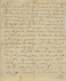Z Warszawy 25.07.1771