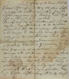Z Warszawy 10.10.1771