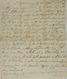 Z Warszawy 16.04.1772