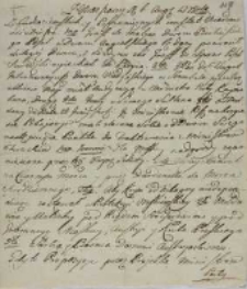 Z Warszawy 06.08.1772