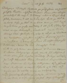 Z Warszawy 28.06.1773