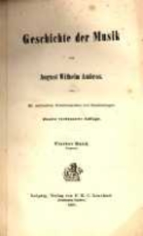 Geschichte der Musik. Bd.4