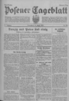 Posener Tageblatt 1935.08.10 Jg.74 Nr182