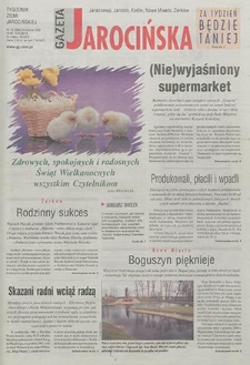 Gazeta Jarocińska 2002.03.29 Nr13(598)