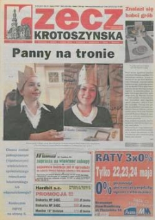 Rzecz Krotoszyńska 2001.05.16 Nr20(327)