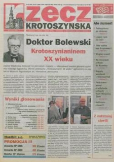 Rzecz Krotoszyńska 2001.05.30 Nr22(329)