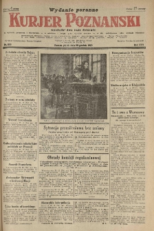 Kurier Poznański 1929.12.20 R.24 nr 589