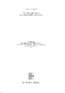 L’epistemologia. Il debattito attuale