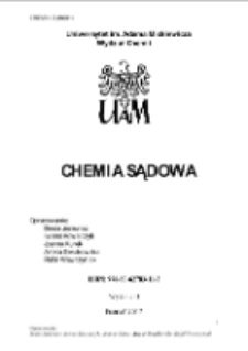 Chemia sądowa