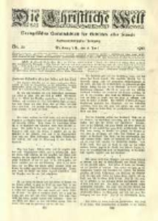 Die Christliche Welt: evangelisches Gemeindeblatt für Gebildete aller Stände. 1912.06.06 Jg.26 Nr.23