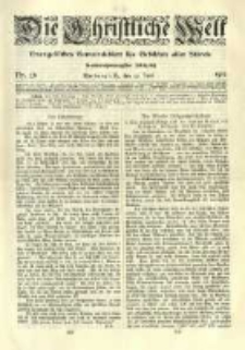 Die Christliche Welt: evangelisches Gemeindeblatt für Gebildete aller Stände. 1912.06.27 Jg.26 Nr.26