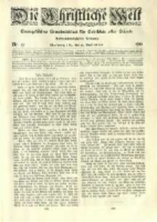 Die Christliche Welt: evangelisches Gemeindeblatt für Gebildete aller Stände. 1912.09.12 Jg.26 Nr.37